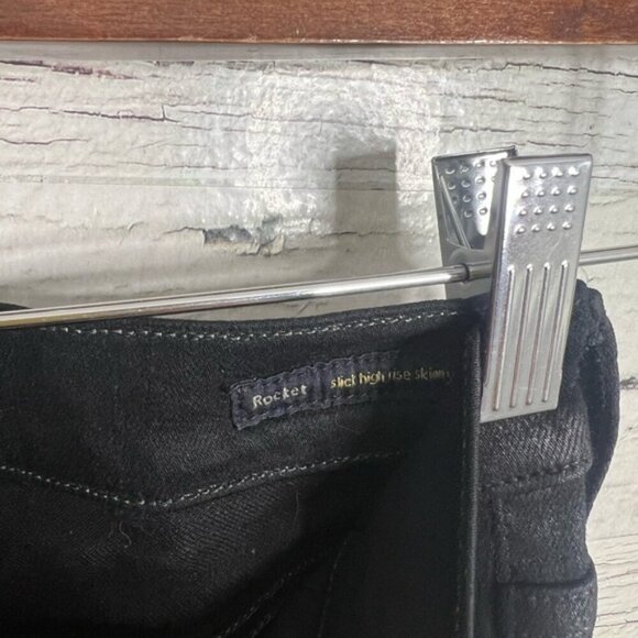 Citizens Of Humanity Rocket slick high rise Skinny Jeans 26 coated black - Picture 4 of 8